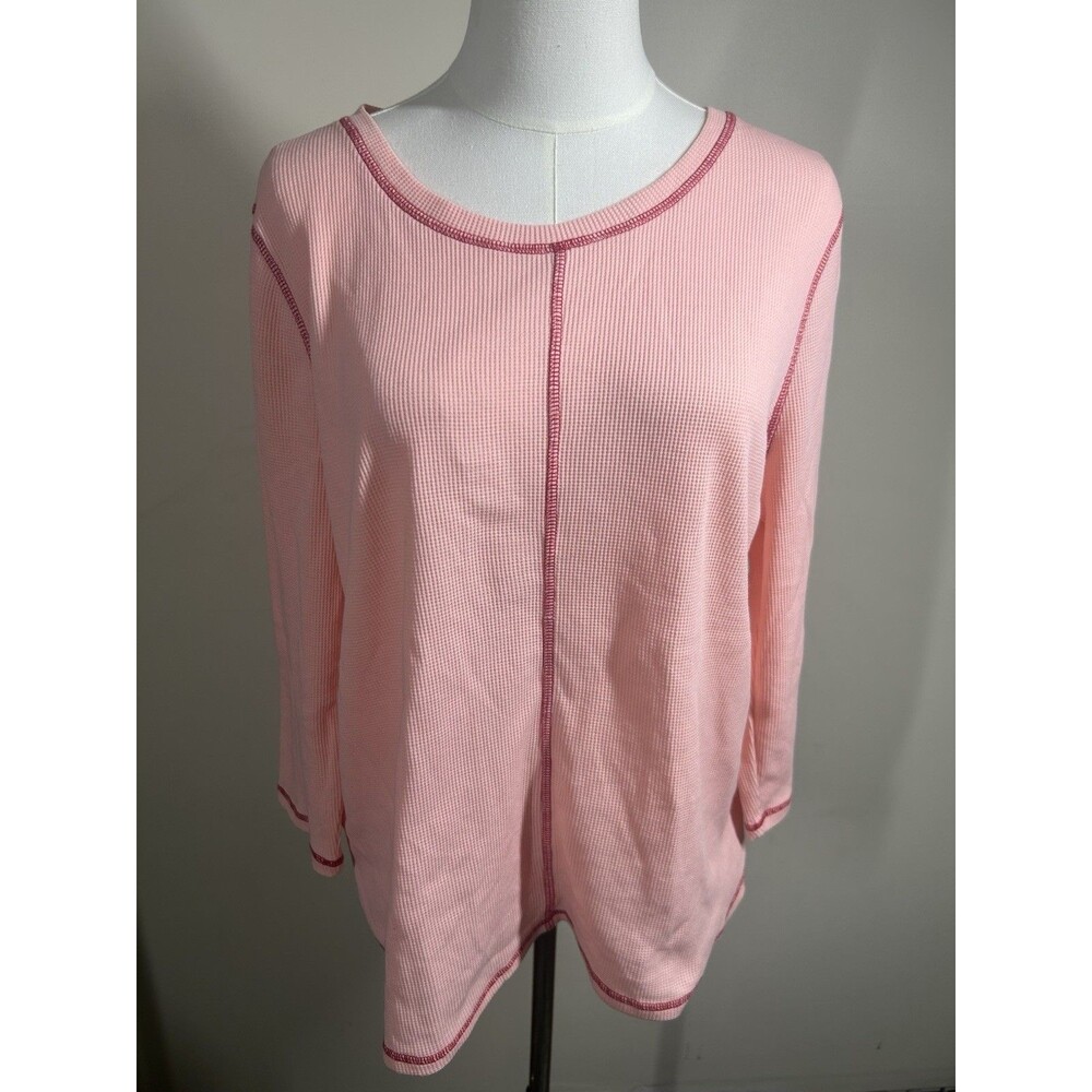 Style Co Womens Pullover XL Pink Stretch NEW 143